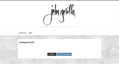 Desktop Screenshot of johngorilla.com